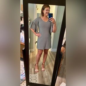 Judith March size small ruffle sleeve dress